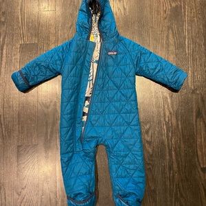 Kids Patagonia Reversible Snowsuit - Size 12-18 M